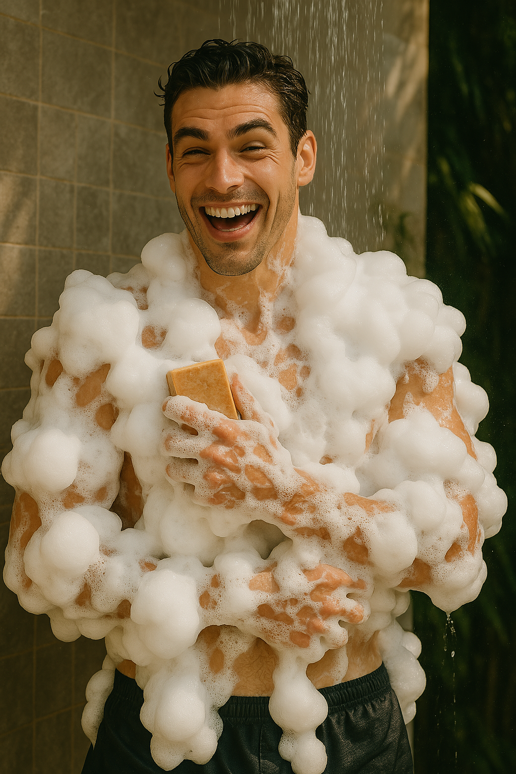 "The Jock" scrub bar soap - citrus - sandalwood - white musk