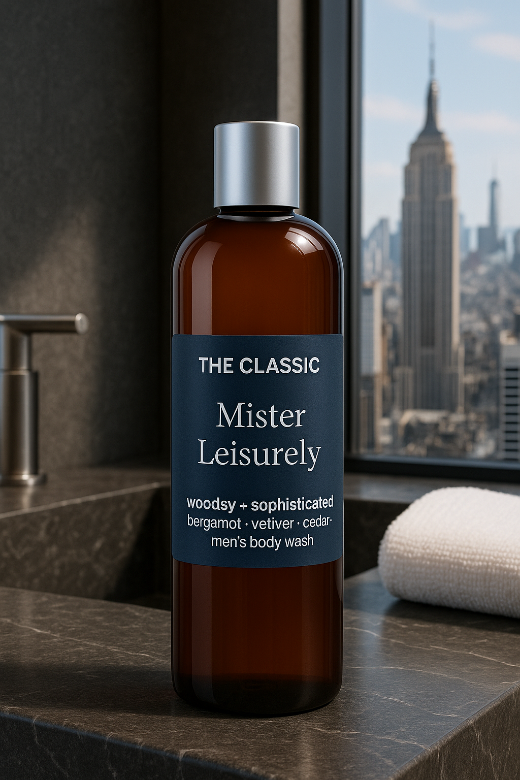 THE CLASSIC | Luxury Body Wash | bergamot | vetiver | amber